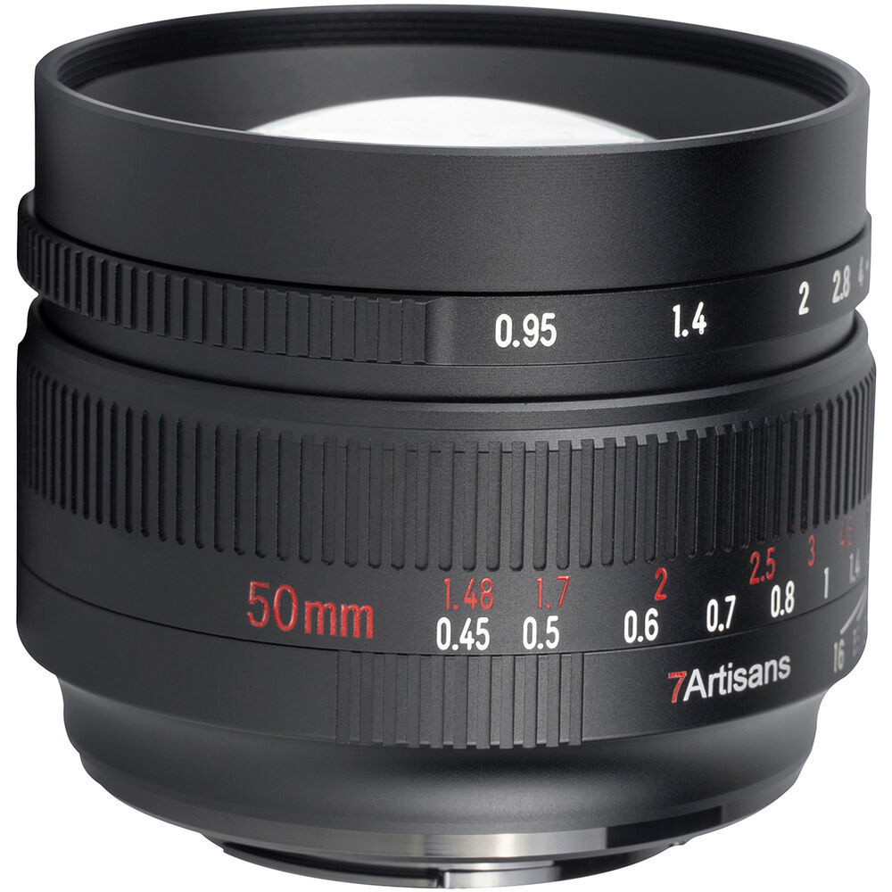 7artisans 七工匠50mm f0.95 APSC Canon RF 鏡頭- Yingkee Photo
