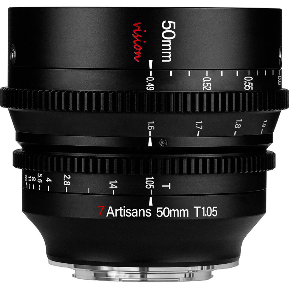 7artisans 七工匠25mm 35mm 50mm T1.05 Vision Cine Lens Set Sony E