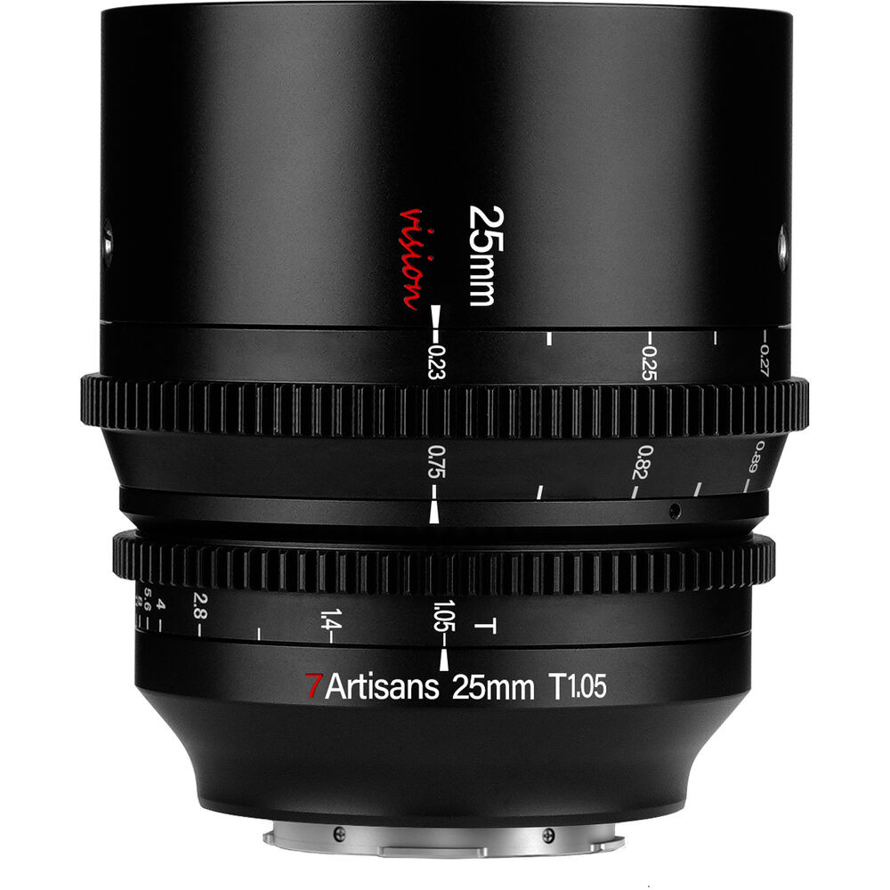 7artisans 七工匠25mm 35mm 50mm T1.05 Vision Cine Lens Set Sony E