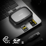 Lexar Professional LRW530U CFexpress Type A and SD Reader official feature image