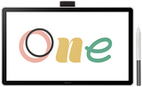 Wacom One 14 螢幕與手寫筆