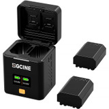 Zgcine PS-FZ100 Fast Dual Charger for Sony FZ100 Batteries 充電盒