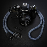 A-MoDe CSC100-FBW 10mm 登山繩相機帶 100cm (花藍白) 圖片 2
