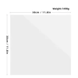 Selens Tempered Glass Reflection Board White 白色鋼化倒影板 30 x 30cm