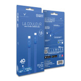 牛魔王 Maxpower FF210C 3A 60W USB-C 充電線 1m - 藍色 - 2