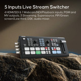 OSEE GoStream Duet SDI/HDMI/NDI Live Streaming Video Switcher/Recorder Kit 直播切換台套裝