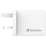 Verbatim 66895 Charge and Screen Share 60W GaN 充電擴展器 - 白色 — 產品外觀及細節 1