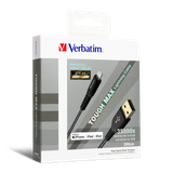 Verbatim 66118 Tough Max USB-A 至 Lightning MFi 充電線 2m - 黑色 — 包裝圖 1