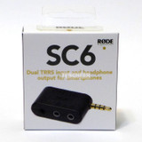 Rode SC6 雙 TRRS 輸入 + TRS 3.5mm 耳機輸出轉接頭