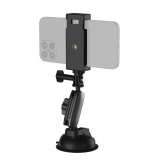 Telesin TE-SUC-010 Aluminum Alloy Camera Suction Cup Mount 運動相機吸盤支架