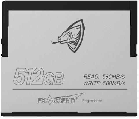 Exascend Archon CFast Memory Card 2.0 記憶卡 (512GB)