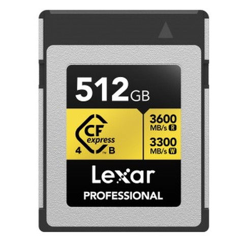 Lexar Professional Gold CFexpress 4.0 Type B Card 記憶卡 (512GB)