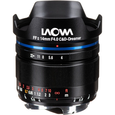 LAOWA 14mm f/4 零變形全畫幅超廣角鏡頭 Leica M 黑色