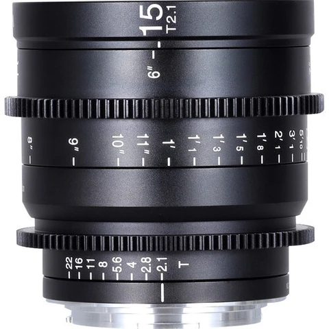 LAOWA 15mm T2.1 零變形電影鏡頭 Canon RF (英尺)
