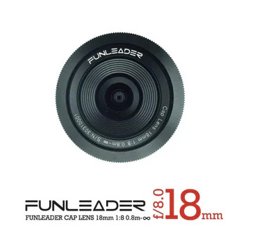FUNLEADER Cap Lens 18mm f/8 超廣角鏡頭 For Leica L