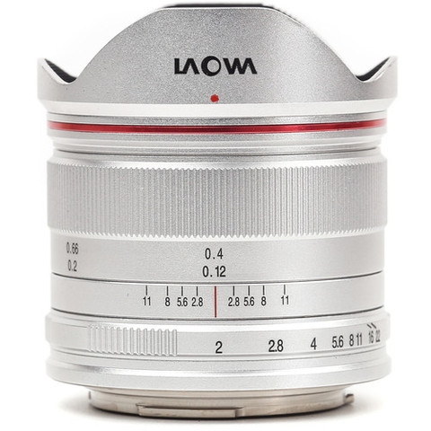 LAOWA 7.5mm f/2 超廣角大光圈MFT鏡頭 (無人機版, 銀色)