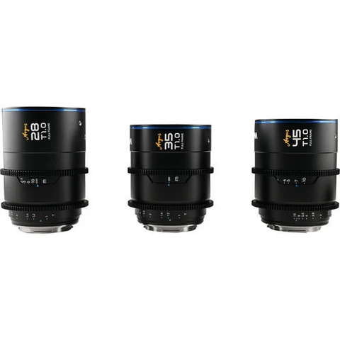 LAOWA Argus T1 大光圈全畫幅電影鏡頭系列 Sony E 3鏡套裝 (28mm+35mm+45mm)