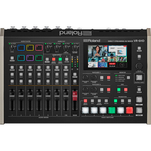 Roland VR-6HD Direct Streaming AV Mixer 混合影音切換台