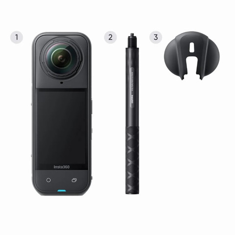 Insta360 X5 8K Snowboard Bundle 單板滑雪套裝