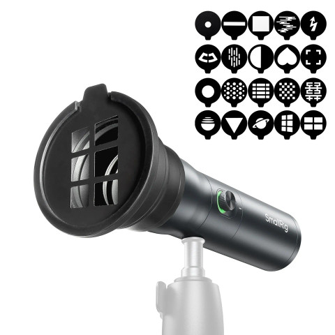 SmallRig 4634 RF 10C Portable Zoom LED Video Light 便携可變焦攝影補光燈