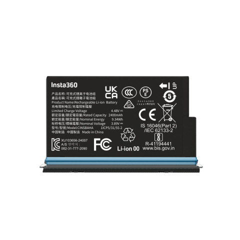 Insta360 X5 Battery 電池