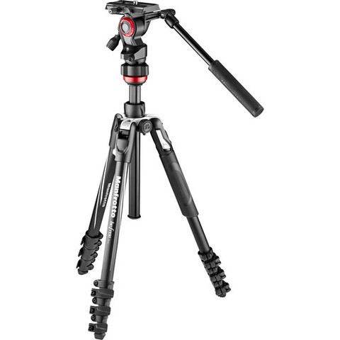 Manfrotto MVKBFRL-LIVE Befree Live Aluminum Lever-Lock Tripod Kit