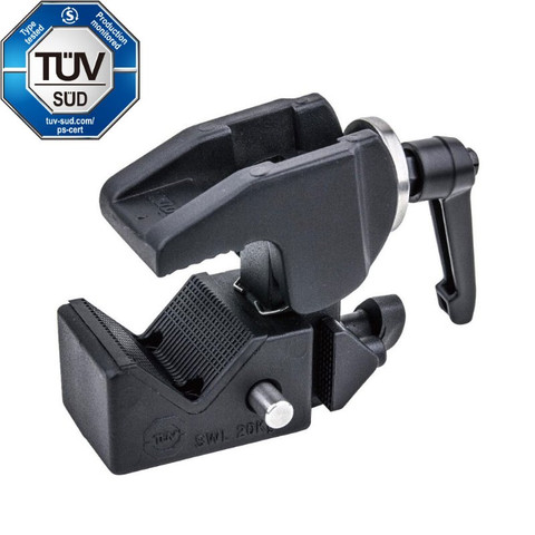Kupo KCP-710B Super Convi. Clamp With Racheted Handle Black 帶手柄多功能夾 (黑色)