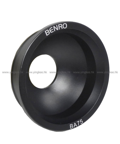 Benro 百諾 BA75 碗公型轉接座75mm(通用款)