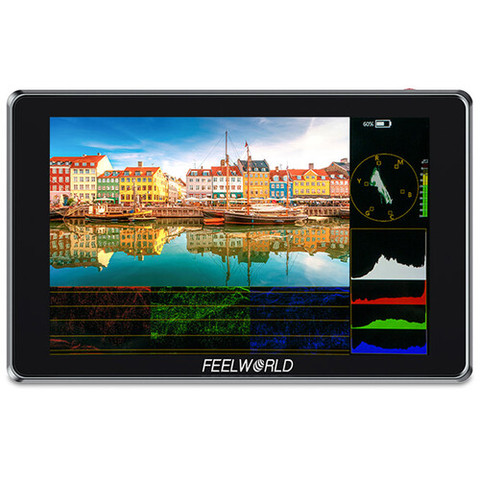 FeelWorld S7 7" 12G-SDI HDMI 2.0 Camera Field Monitor 高亮度觸控攝影監視器