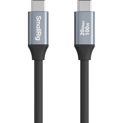 SmallRig 4788 USB-C to USB-C Data Cable (35cm, Straight-to-Straight) 快充數據線 (35cm, 直對直)