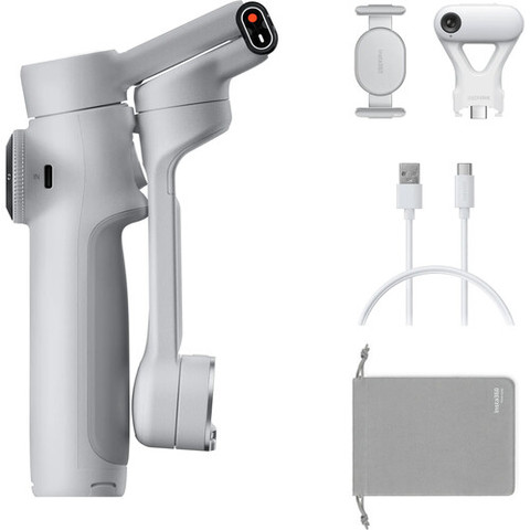 Insta360 Flow 2 AI Tracker Bundle Stone Gray AI 追蹤模組套裝 (淺灰色)