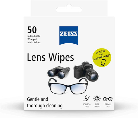 Zeiss Lens Wipes 50-Pack 鏡頭濕紙巾 (50 片裝)