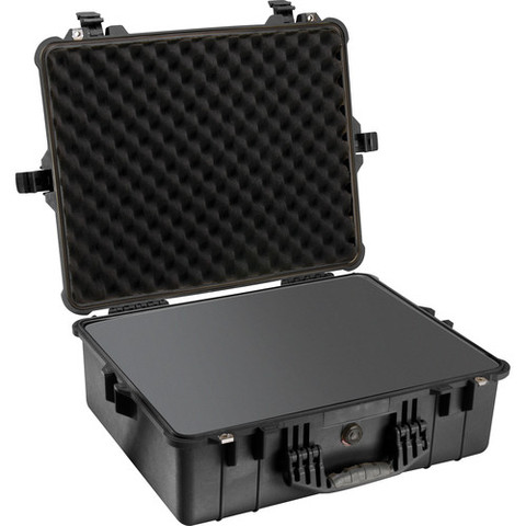 Pelican 1600 WF Protector Case Black 連海綿安全箱