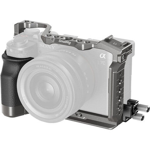 SmallRig 5198 HawkLock Quick Release Cage Kit with Silicone Handle for Sony a7C II & a7CR 矽膠手柄相機保護籠套裝