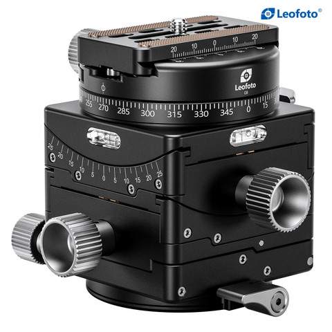 Leofoto G6 Supper 3D Micro Adjustment Geared Head 齒輪雲台