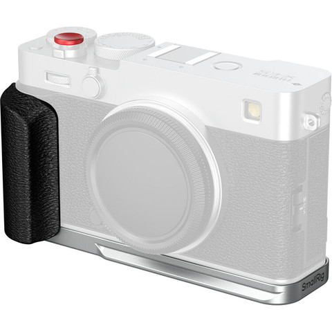 SmallRig 5447 L-Shaped Mount Plate with Silicone Handle for FUJIFILM X-E5 Silver L型快拆底板 (銀色)