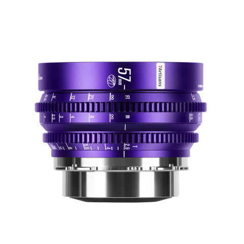 7artisans 七工匠 MF 57mm T2.9 Full Frame Cine Lens For PL 特效電影鏡頭