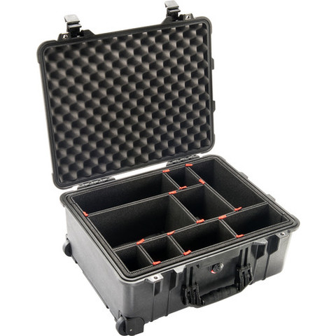 Pelican 1560TP Case with TrekPak Divider System Black 專業防撞安全箱