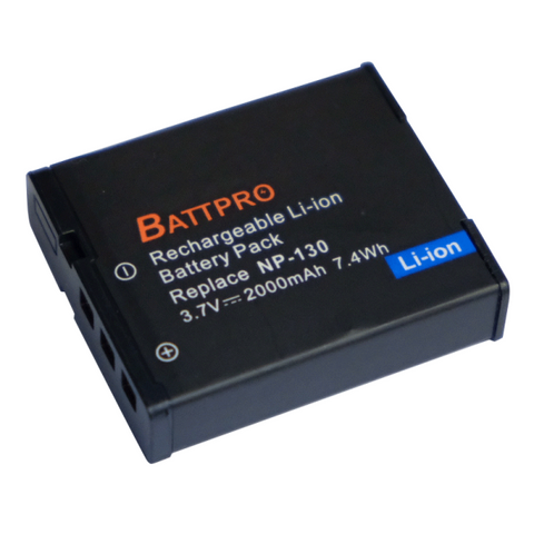 BattPro Casio NP-130 相機代用電池
