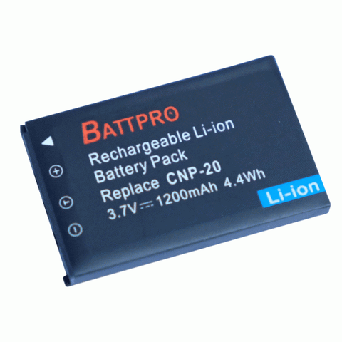 BattPro Casio NP-20 相機代用電池