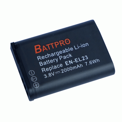 BattPro Nikon EN-EL23 相機代用電池