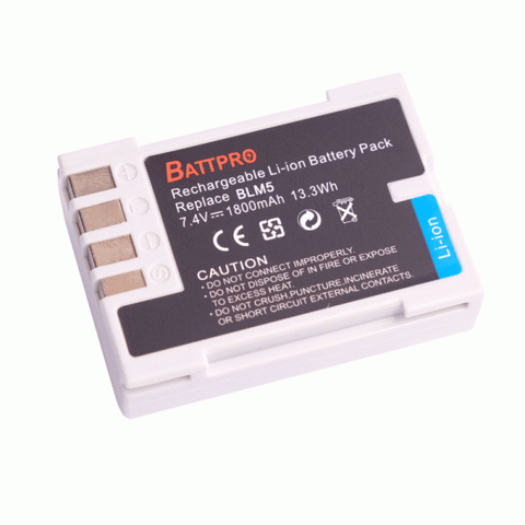 BattPro Olympus BLM-5 相機代用電池