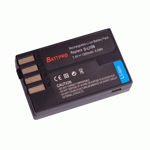 BattPro Pentax D-Li109 相機代用電池