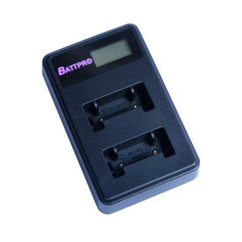 BattPro Olympus Li-40B 雙位電池 USB 充電器