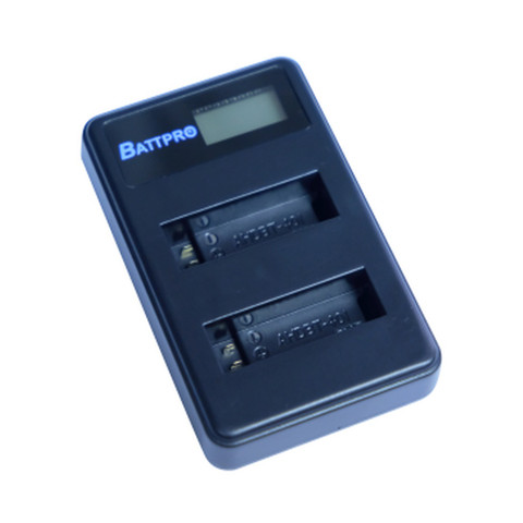 BattPro GoPro Hero 4 雙位電池 USB 充電器
