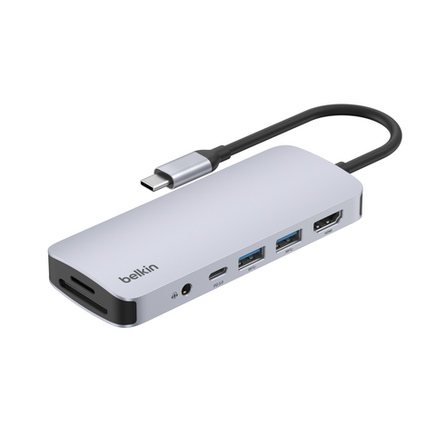 Belkin Connect USB-C 7合1 高速多媒體集線器 圖片 1