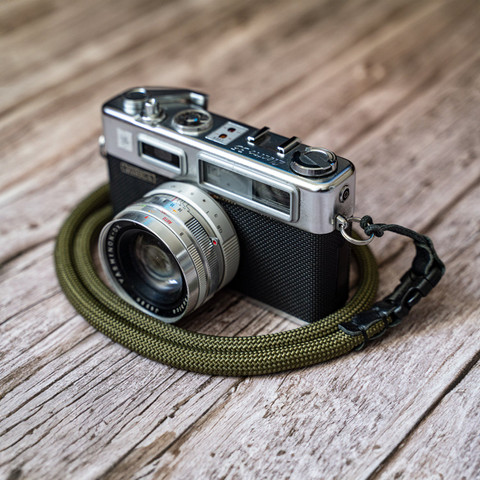 A-MoDe FCSC-AG 9mm Quick Release Buckle Rope Camera Strap 100cm 快拆扣登山繩相機帶 (軍綠色) 圖片 1