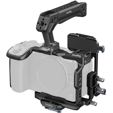 SmallRig 6381 HawkLock Quick Release Cage Kit with V-Mount Battery Plate for Canon EOS R6 V 快拆套籠套裝連電池掛板