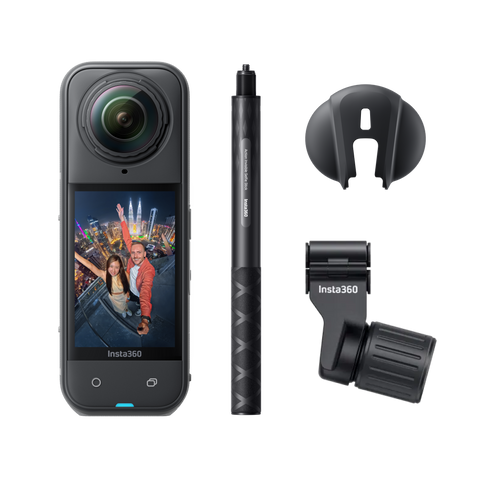 Insta360 X5 8K Ski Bundle 雙板滑雪套裝 official image 01
