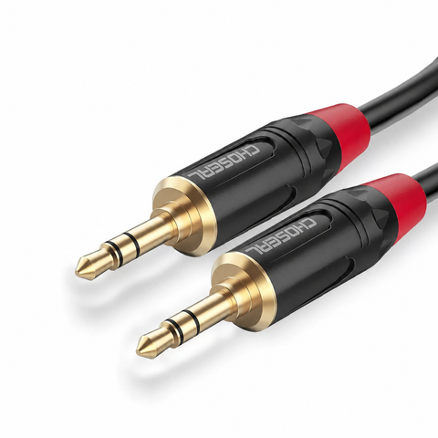 Choseal 秋葉原 3.5mm TRS Male to 3.5mm TRS Male Cable 1m - 高階款 DIY2008R